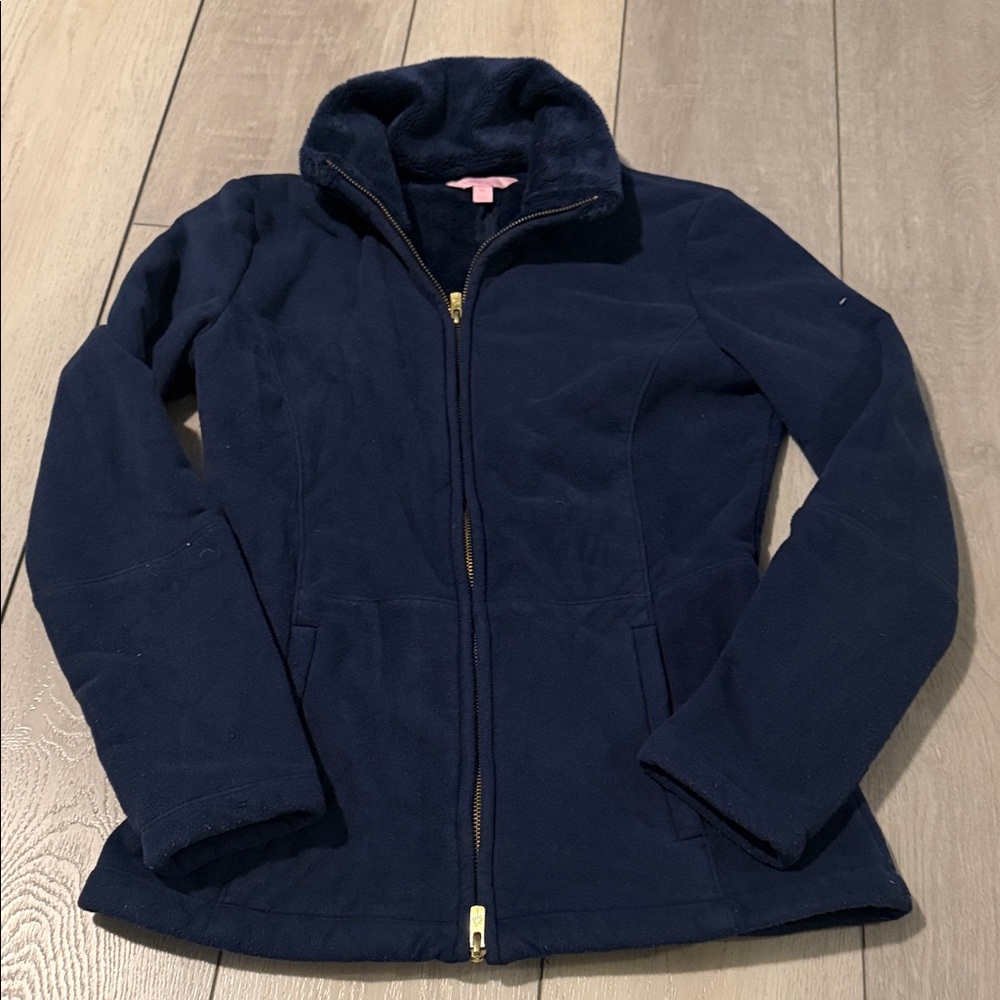 GUC Lilly Pulitzer fleece jacket size XS